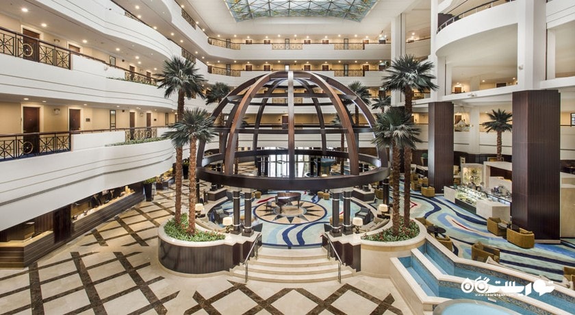 محوطه لابی هتل البستان روتانا